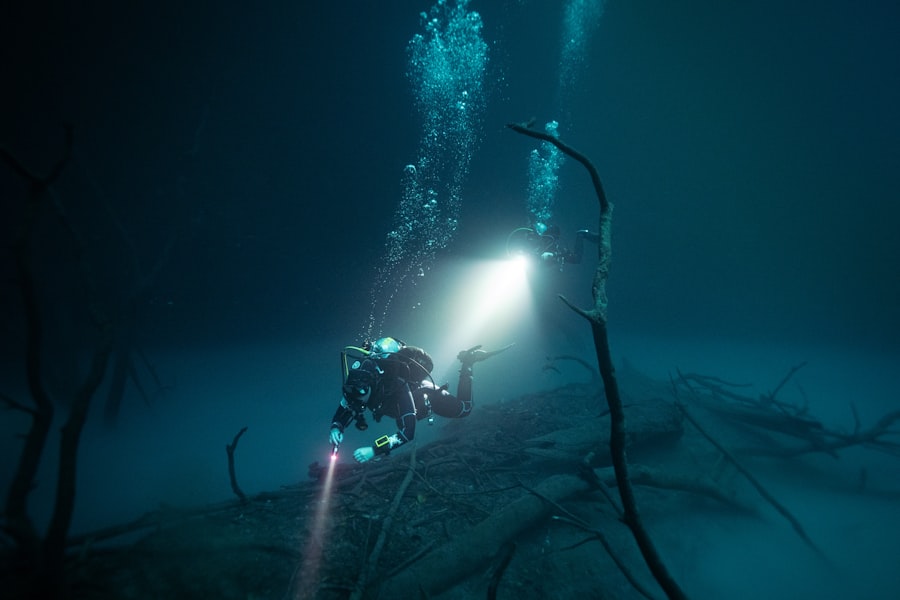 Photo UAP underwater connection