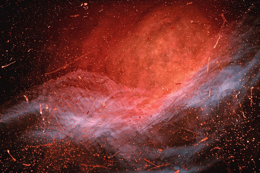 Photo cosmic ray bombardment