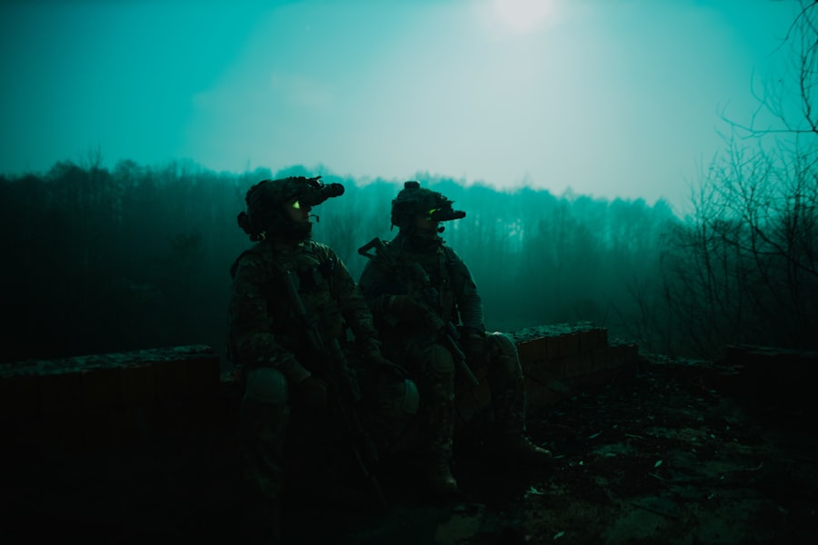 Photo military cooperation with aliens