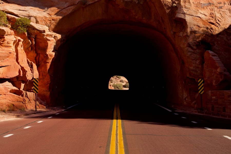 Photo grand canyon tunnels