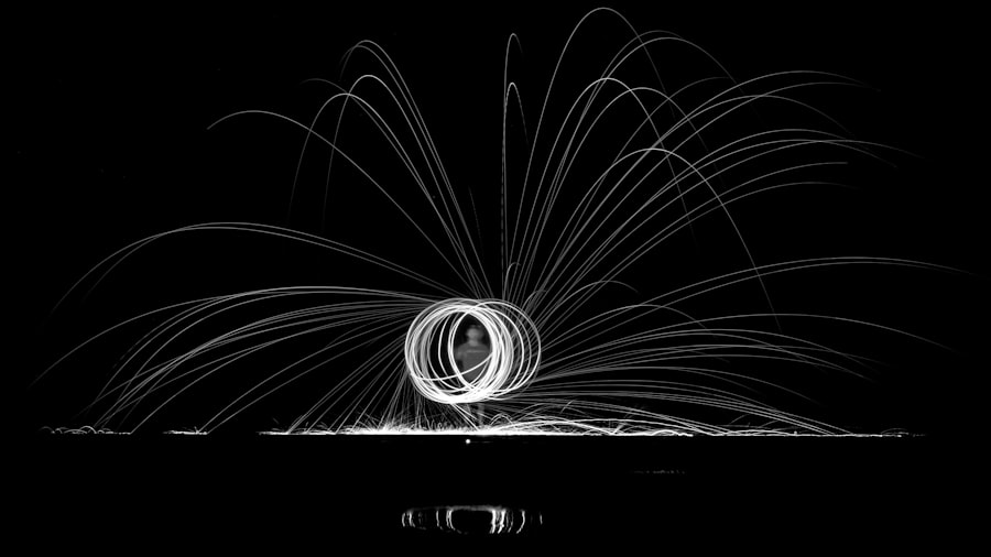 Photo magnetic field collapsing