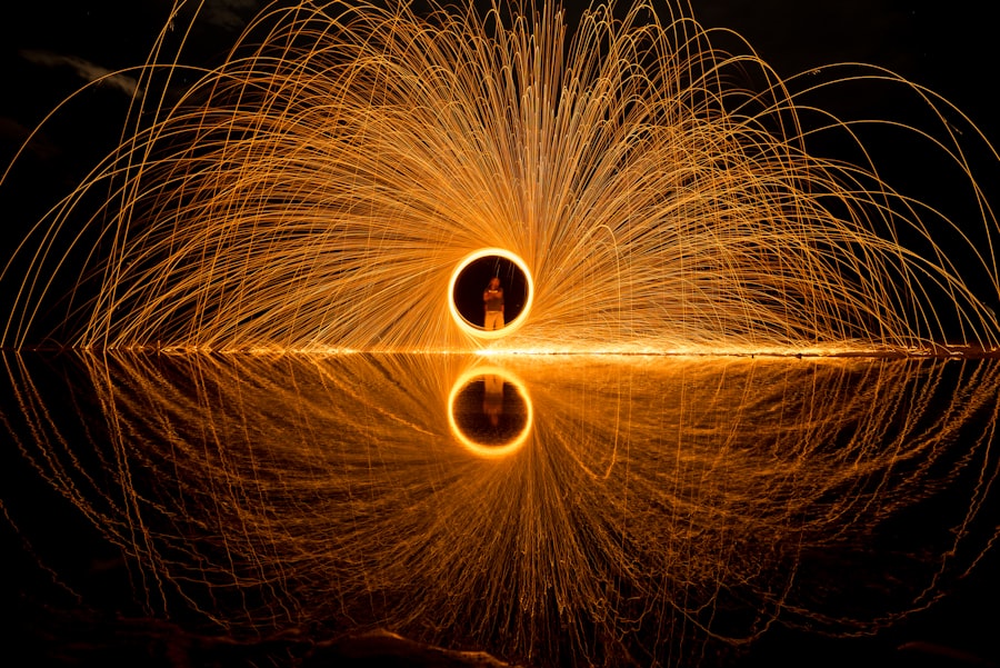 Photo magnetic pole movement