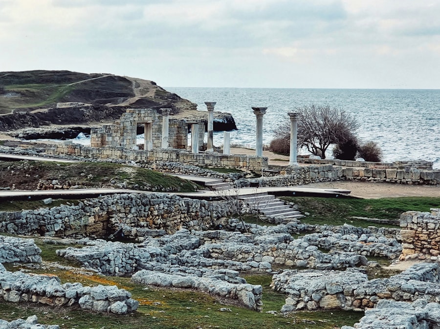 Photo ancient coastlines
