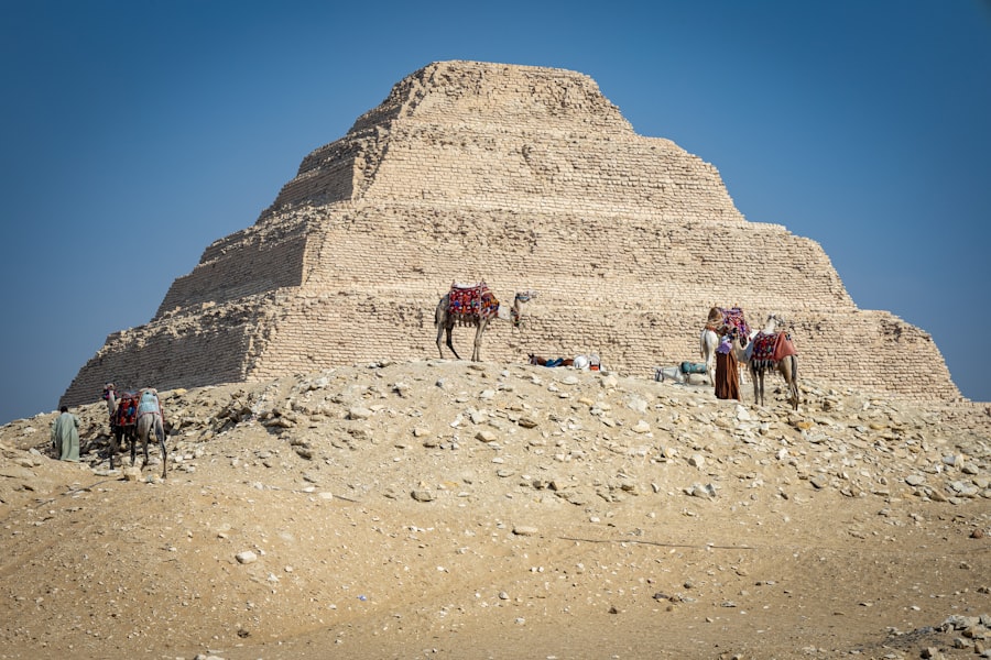 great pyramid built