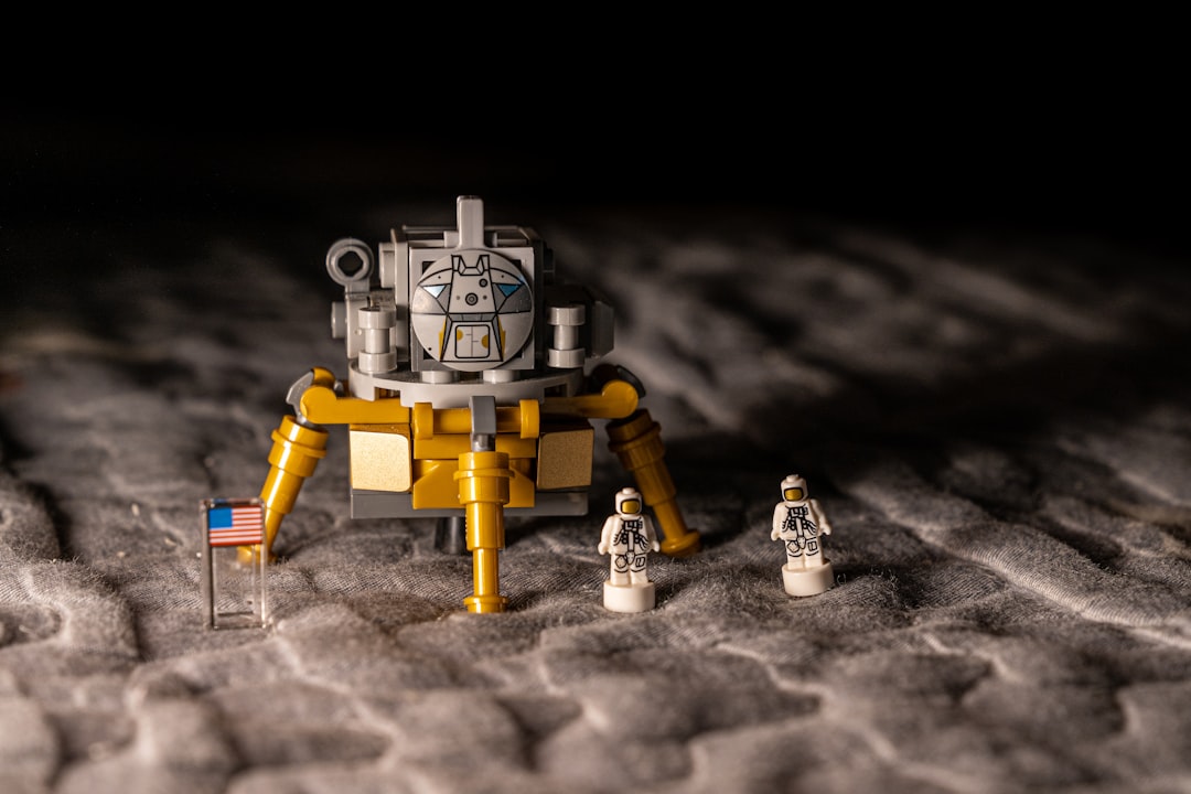 Photo lunar module guidance computer alarms