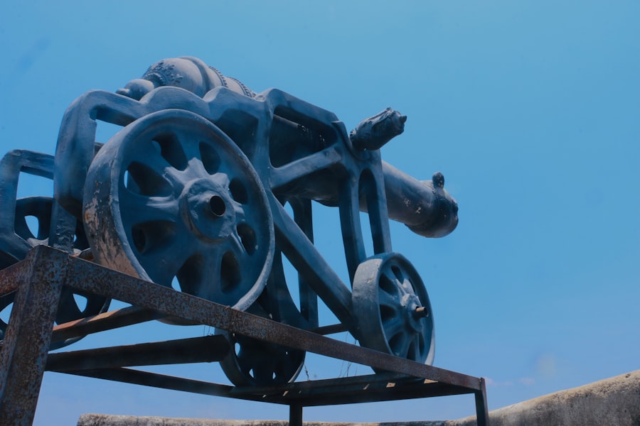 Photo ancient machine