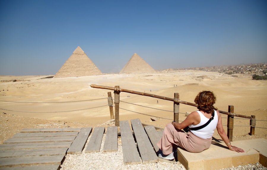 Photo giza plateau