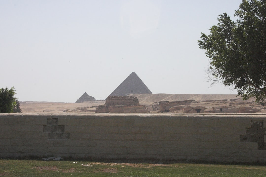 Photo great pyramid built