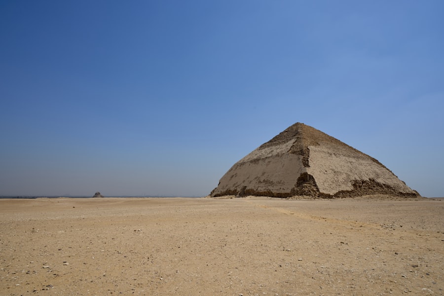 Photo great pyramid built