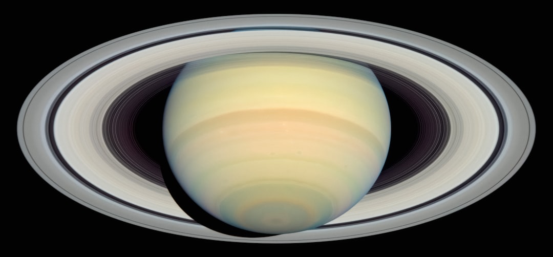 Photo saturns rings