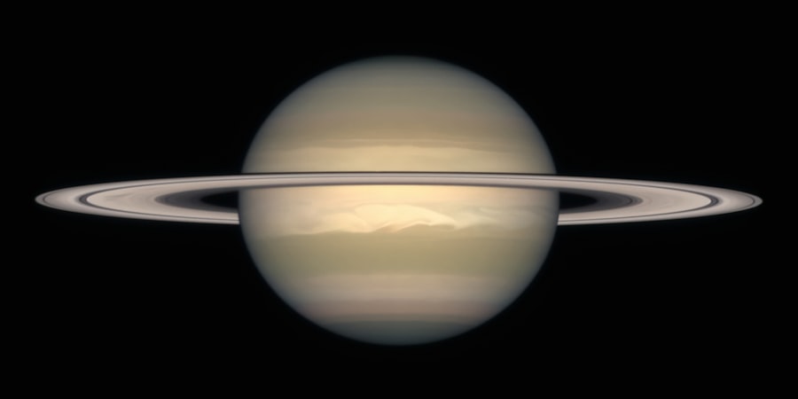 Photo saturn atmosphere
