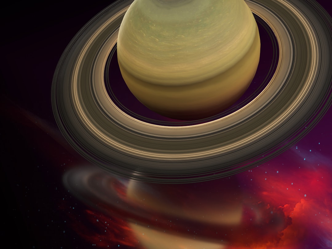 Photo saturn rings