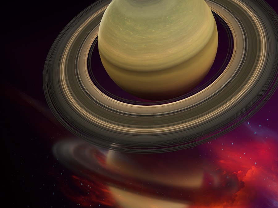 Photo saturn rings conspiracy theory