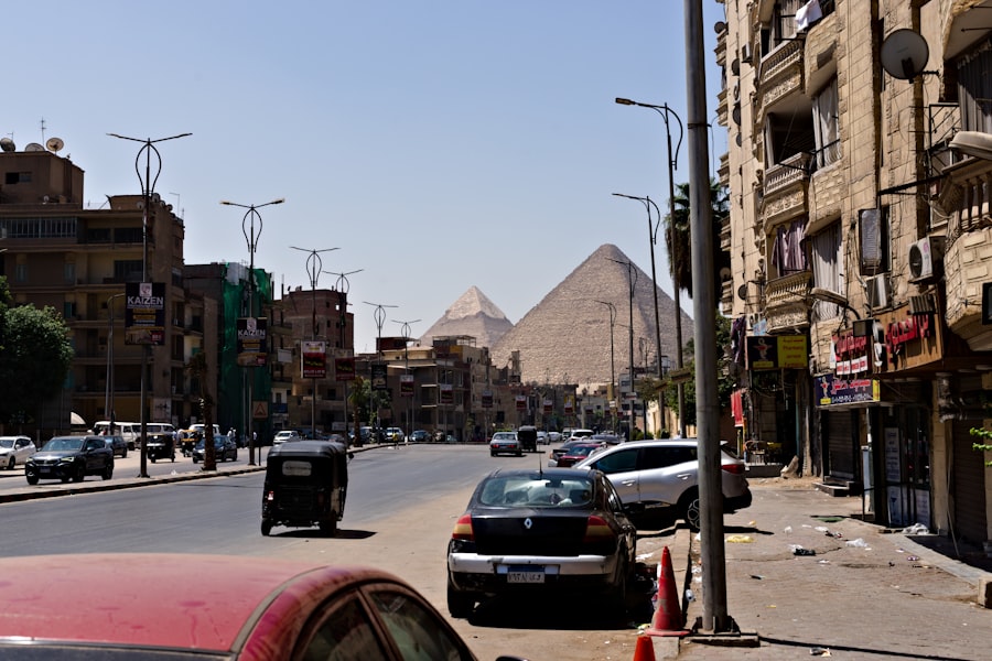 Photo Egypt control Giza access