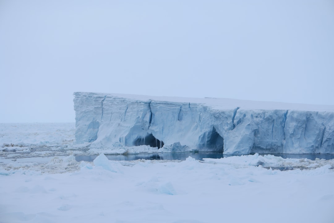 Photo antarctic ice