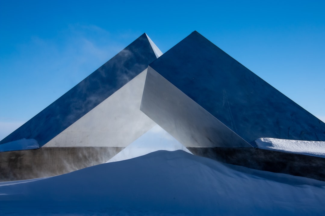 Photo Antarctica pyramid structure coordinates