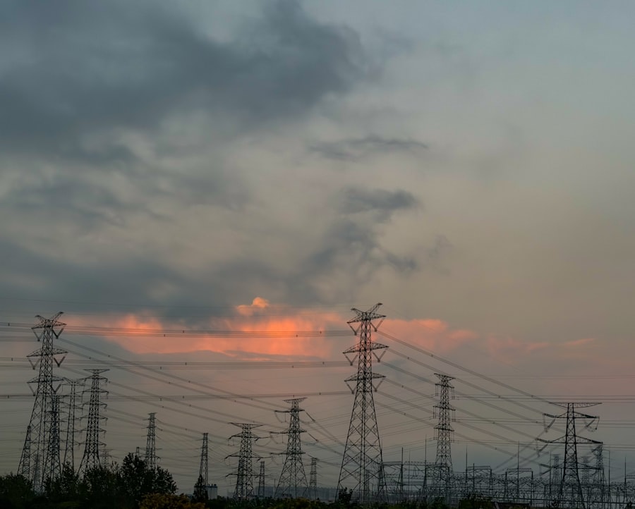 Photo grid power distribution