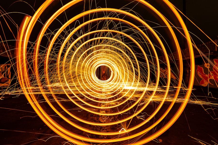 Photo magnetic pole shift