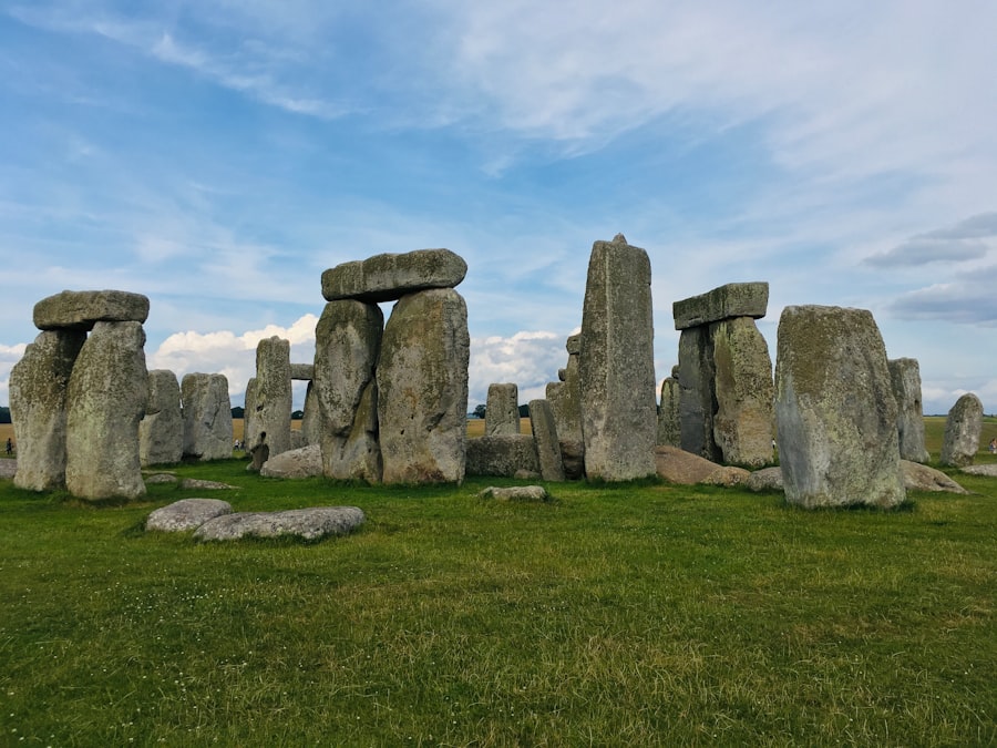 Photo megalithic structures warning system