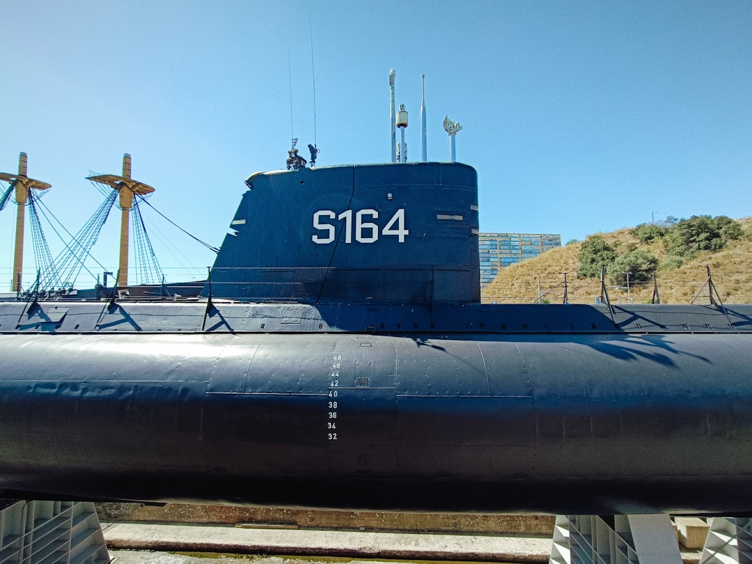 Photo submarine detection acoustic system