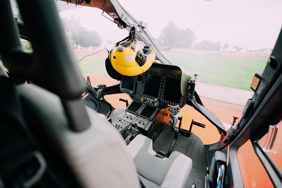 Photo helicopter seat protection system