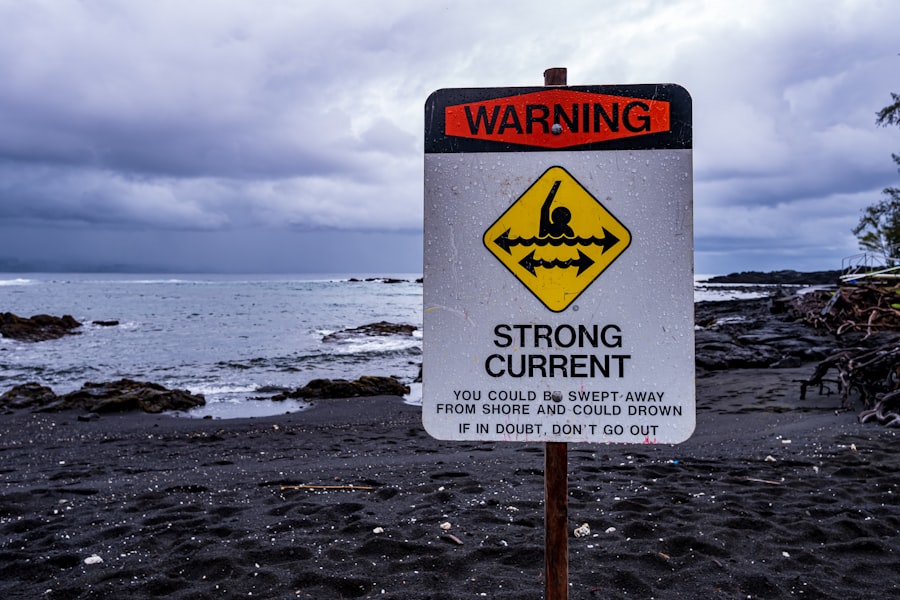 Photo tsunami warning