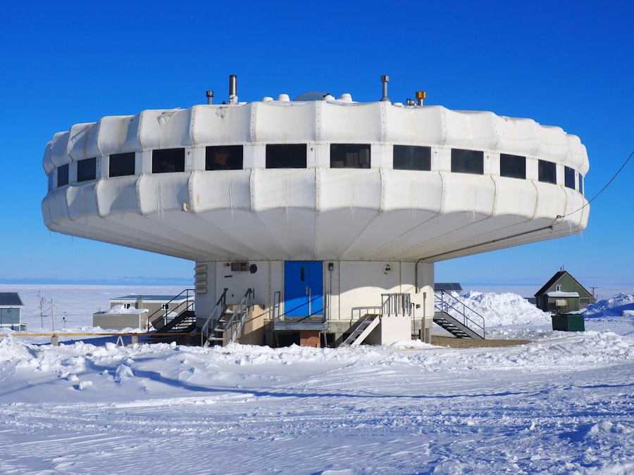 Photo Antarctic ice dome