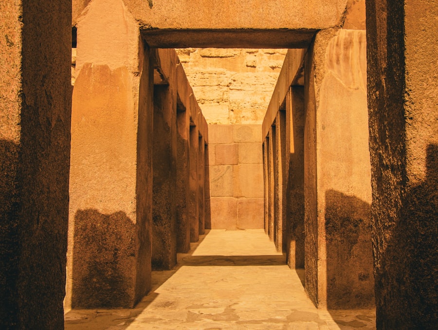 Photo Egyptian Duat gates