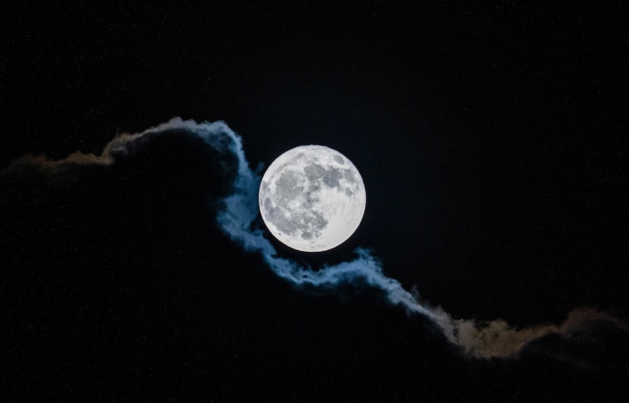 Photo moon spectacle
