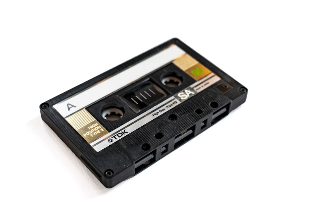 Photo micro cassette tape
