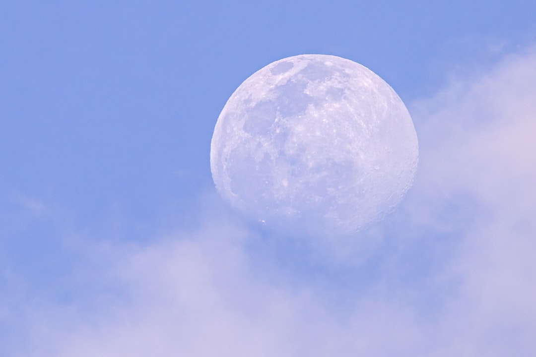 Photo moon density anomalies