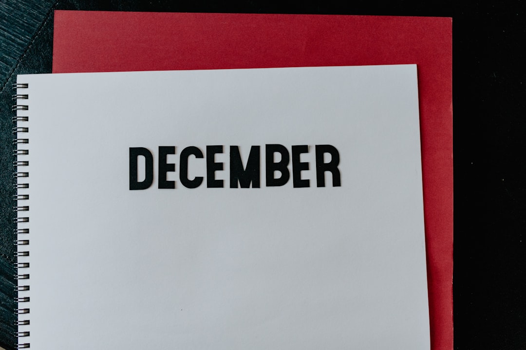 Photo calendar stubs