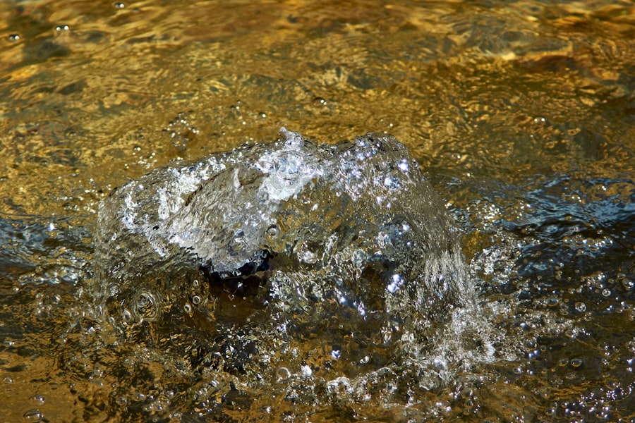 transmedium objects entering water
