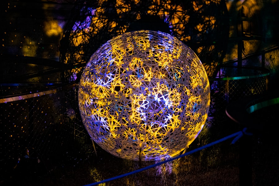 luminous spheres