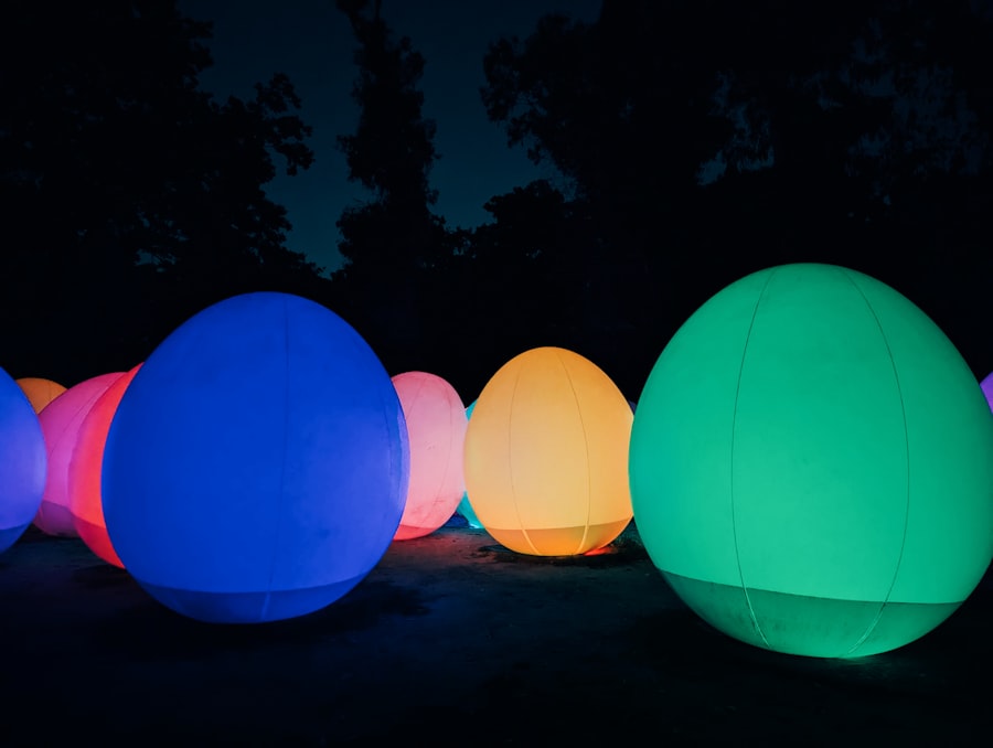 luminous spheres