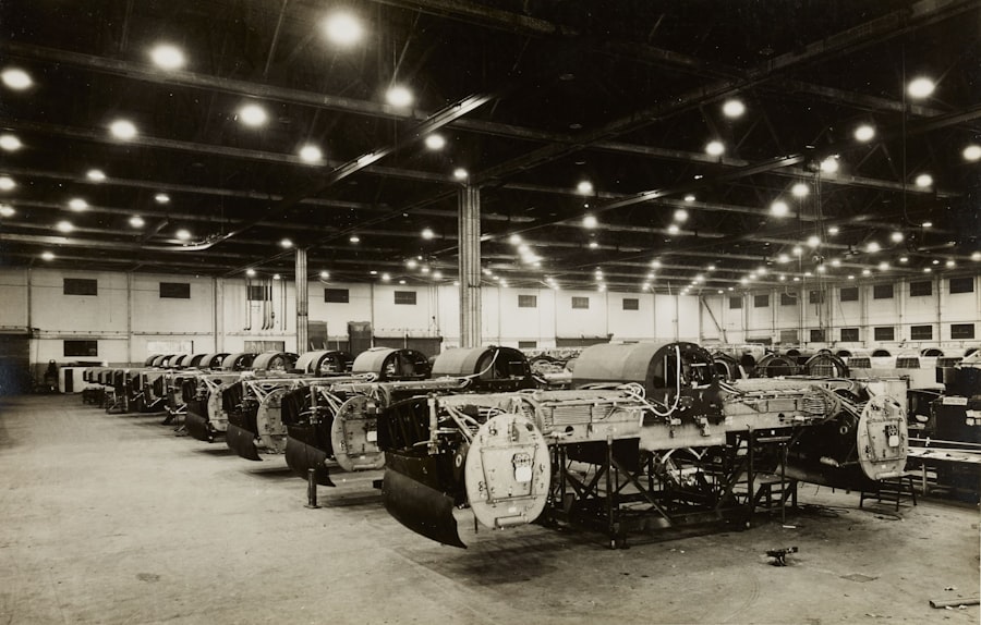 Photo aerospace industry blackout 1963