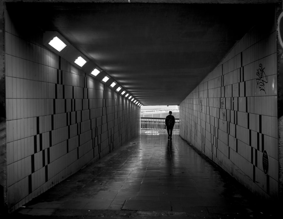 Photo underground tunnels