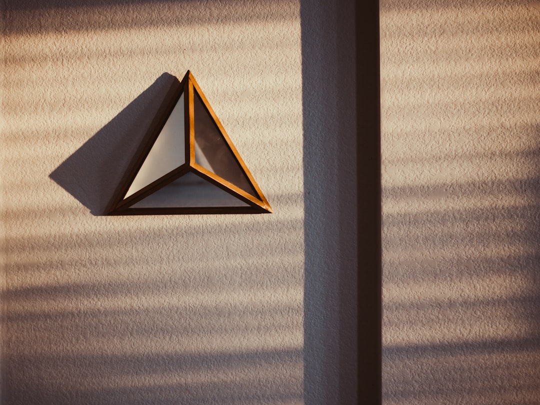Photo triangular craft