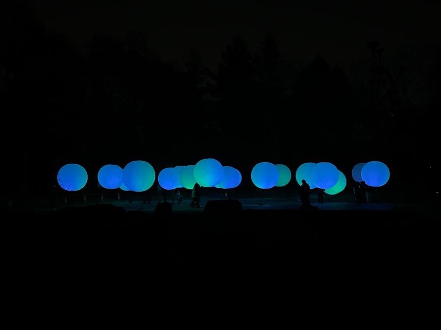 Photo luminous spheres