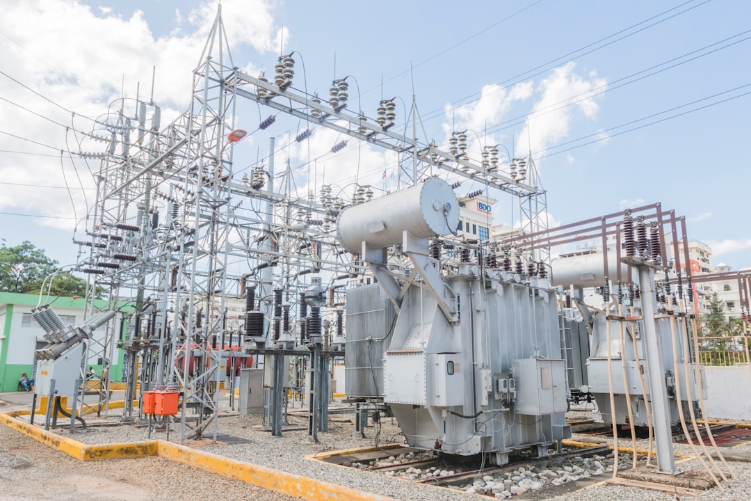 Photo electrical substations