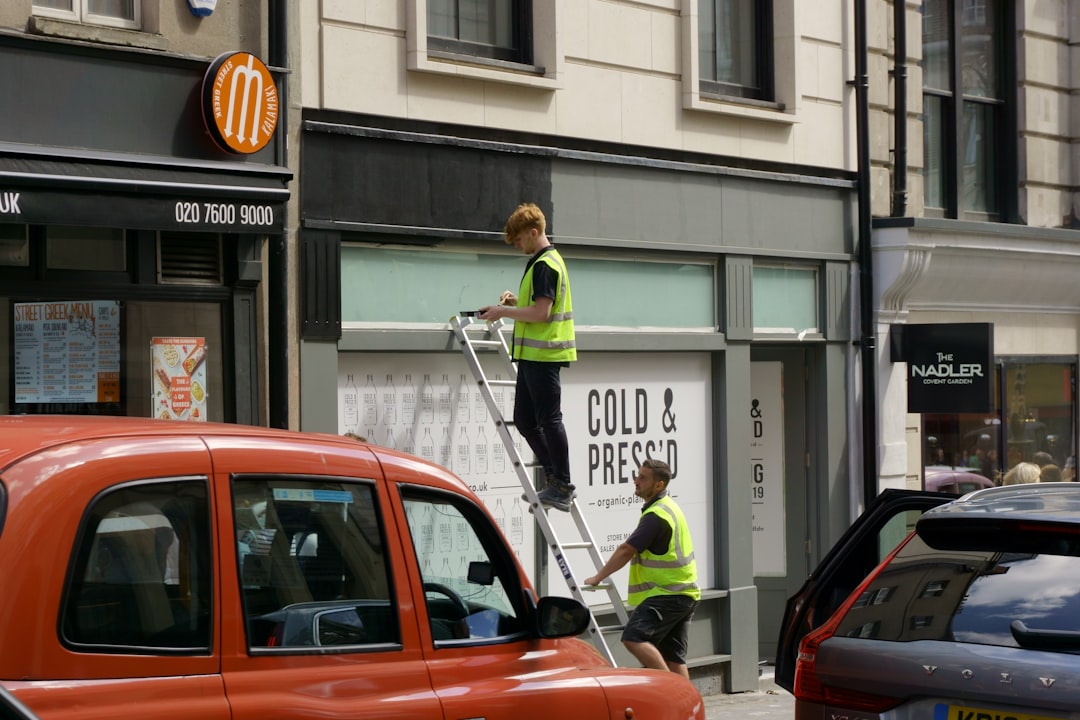 Photo Nick Pope London art shop incident