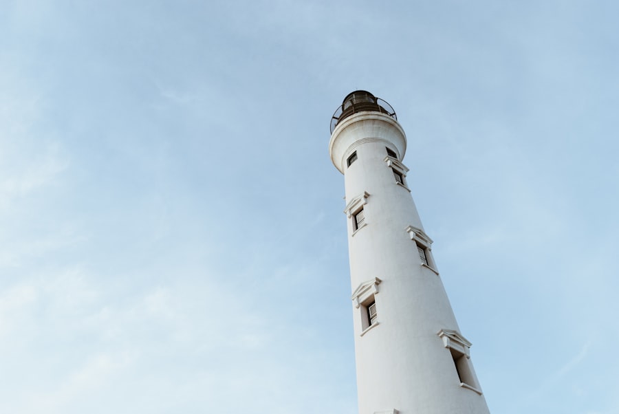 Photo nasa scientist lighthouse