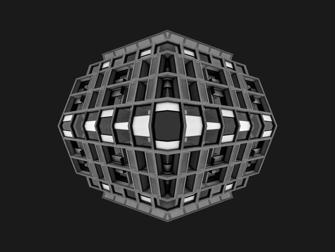 Photo alien beacon navigation lattice