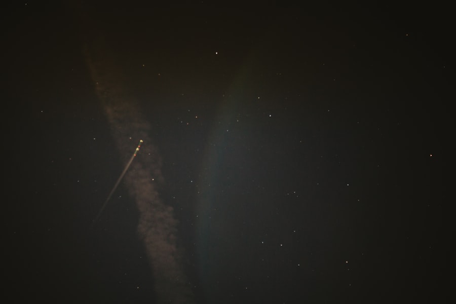 Photo track Black Knight Satellite