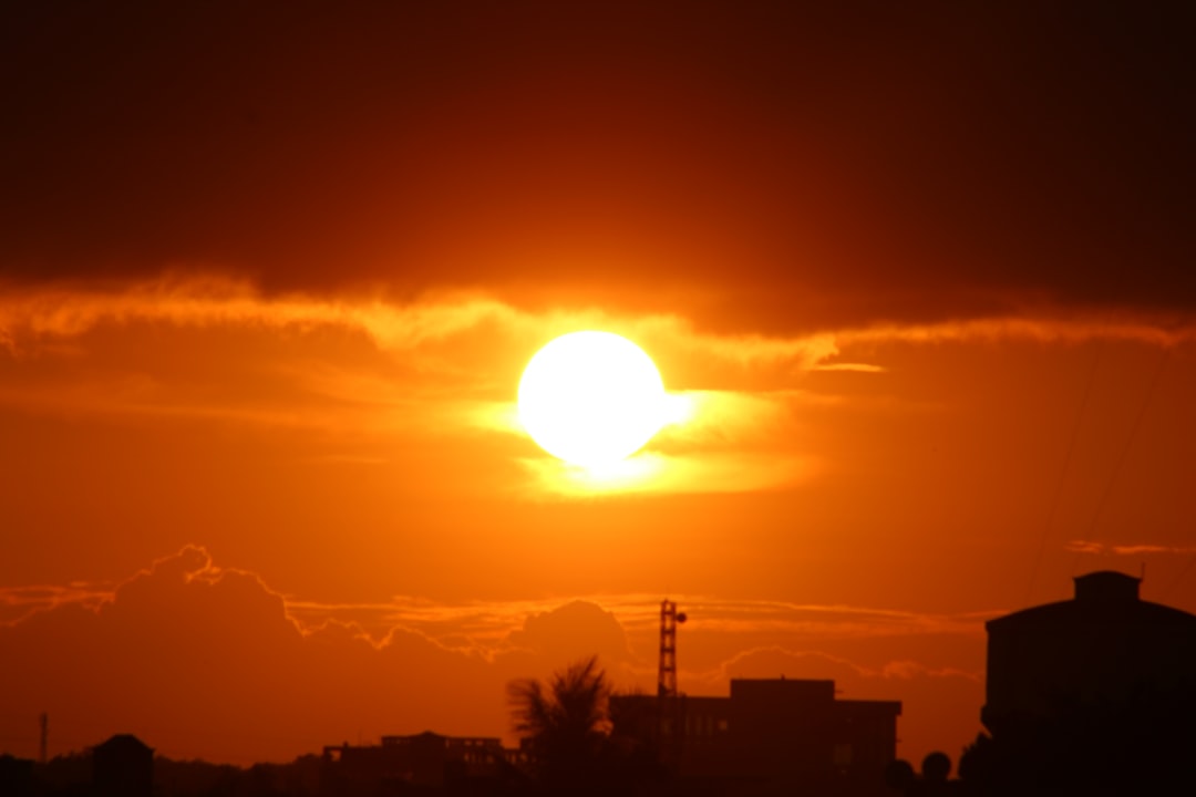 Photo sun regulates time