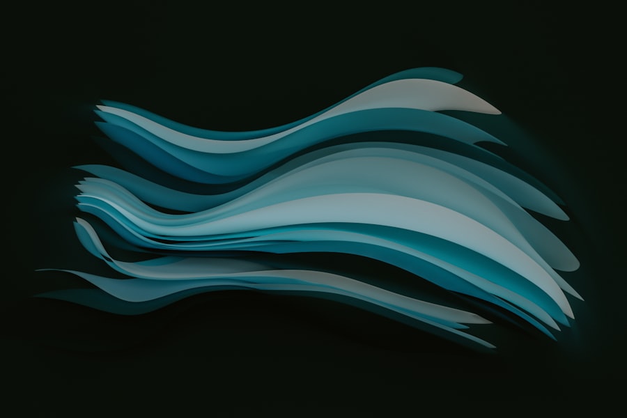Photo hydrodynamic wake