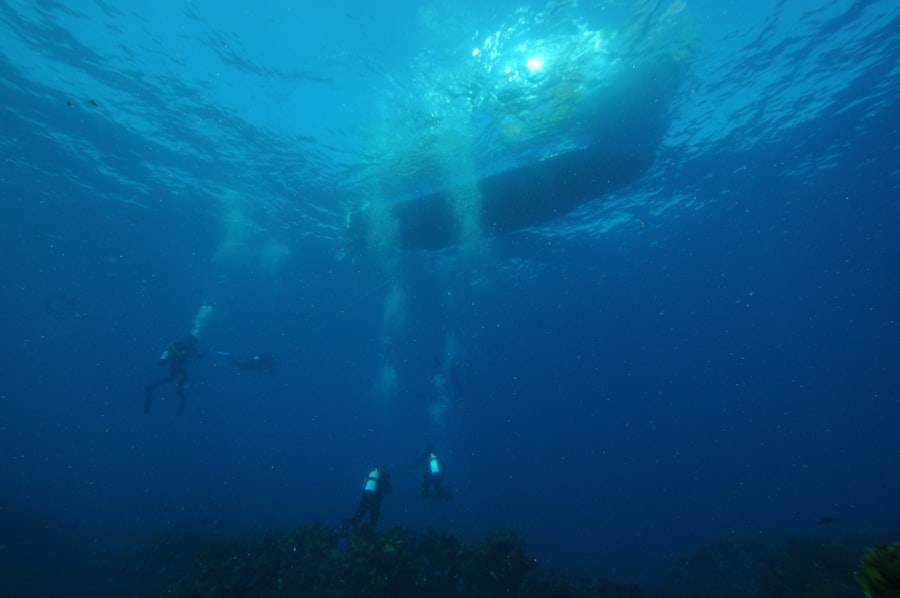 Photo underwater UFO network node hypothesis