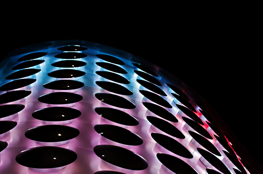 Photo structural color shift UFO lattice spacing