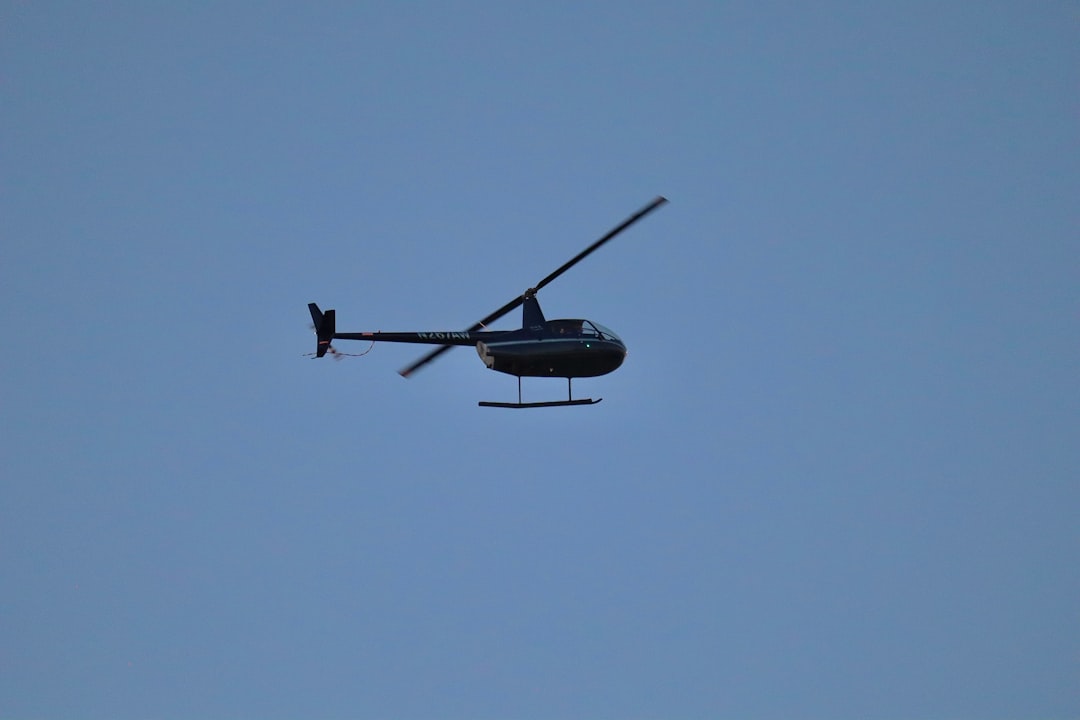 Photo helicopter UFO intercept