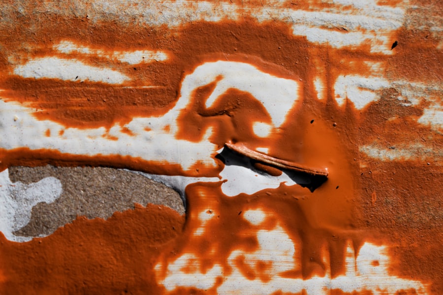 Photo copper iron blood